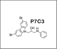 P7C3 compound chemical structure