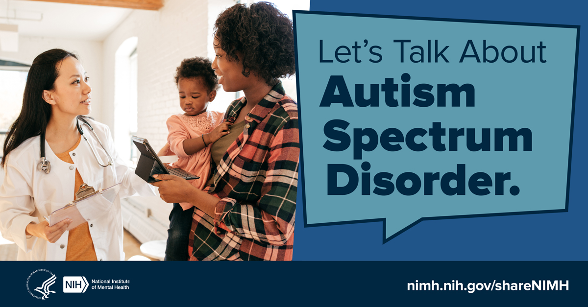 Let's talk about autism spectrum disorder.