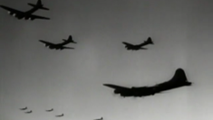 American bombers flying during World War II