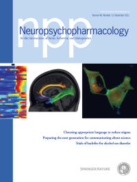 Cover of Volume 47 of Neuropsychopharmacology journal, December 2021. 