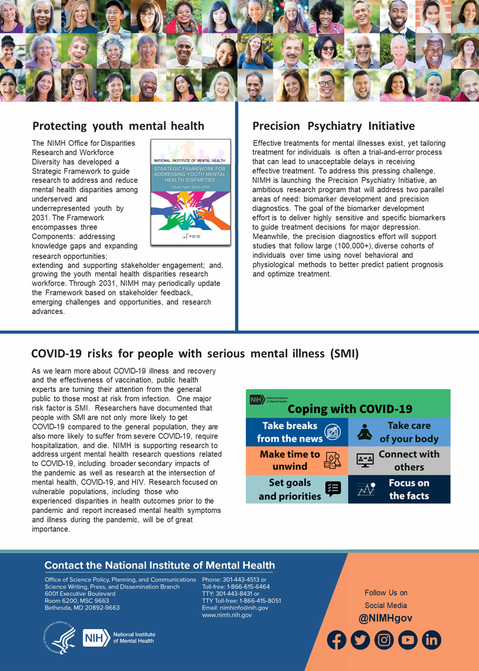 NIMH FY 2024 Budget Fact Sheet Page 2