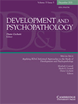 Development and Psychopathology
