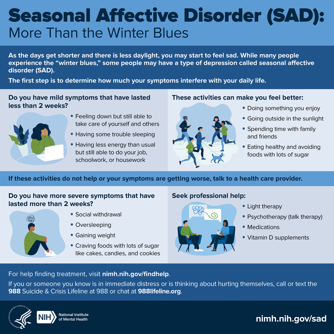 » Seasonal Affective Disorder (SAD): More Than the Winter Blues