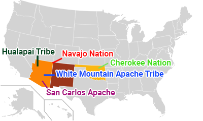 southwest hub map
