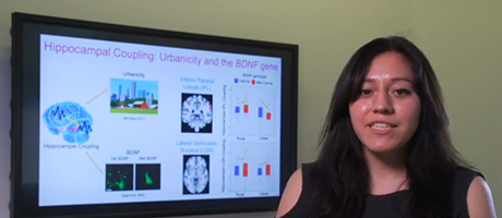 screenshot from NIMH video Elisa Dumett Torres, Ph.D., winner of the 2018 NIMH Three-Minute Talks Competition