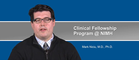 video screenshot from Clinical Fellowship Program @ NIMH presentation