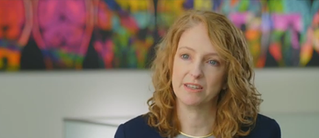 screenshot from NIMH video Discover NIMH: Dr. Sarah Lisanby on Brain Stimulation Therapy