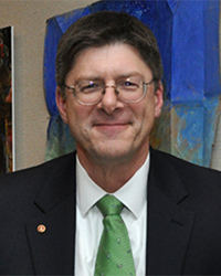 Portrait shot of Dr. Robert Heinssen