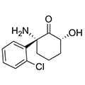 Chemical structure of antidepressant metabolite