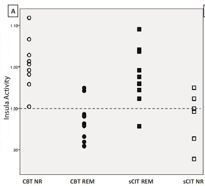 Insula activity graph