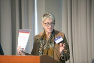 Dr.Jane Pearson speaks at Coalition for Research Progress Meeting