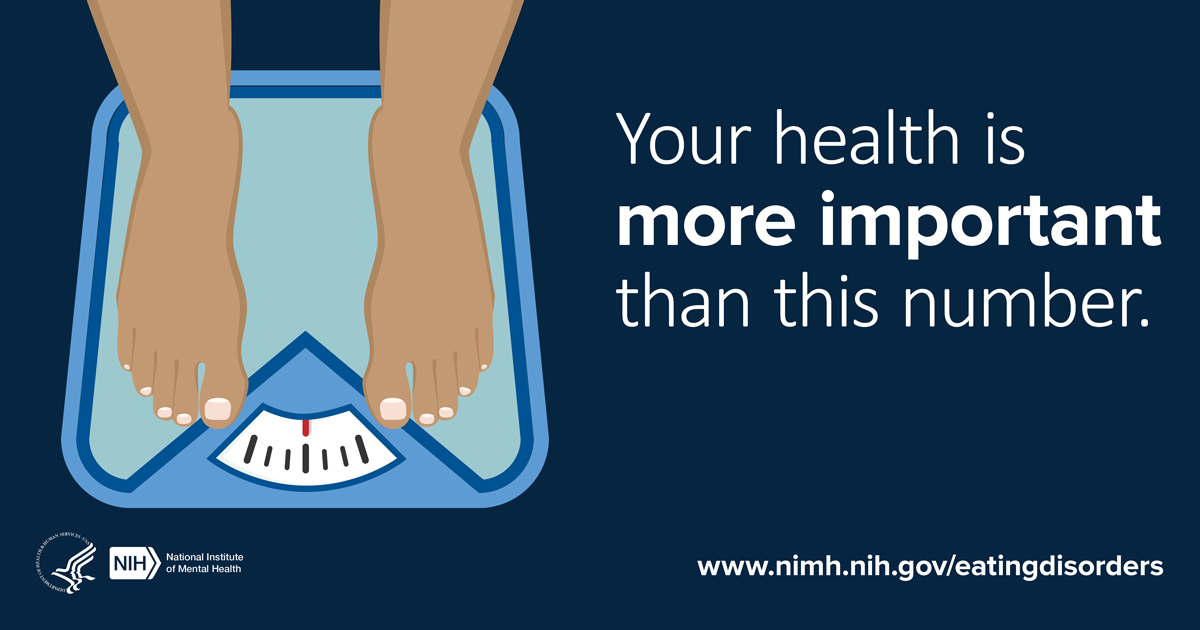 Your health is more important than the number on the scale (your weight).