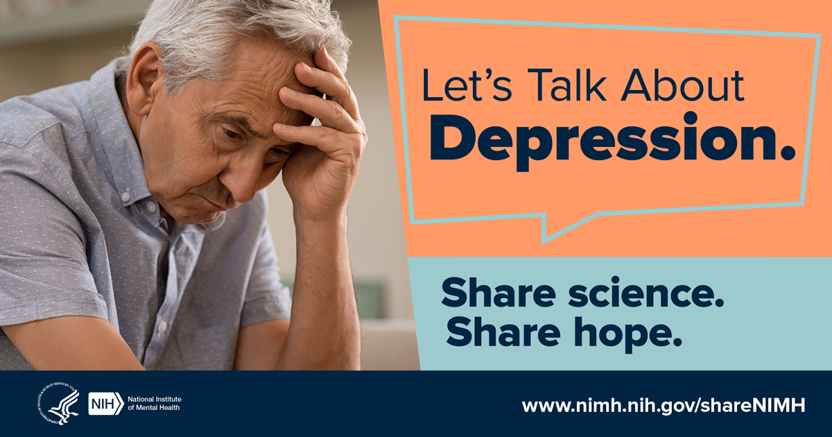 Let's talk about depression. Share science. Share hope.