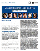 Clinical Trials and You publication cover image
