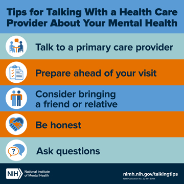 Tips for Talking With a Health Care Provider About Your Mental