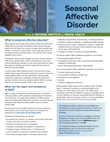 cover of NIMH publication 'Seasonal Affective Disorder'
