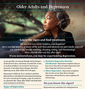 Older Adults and Depression
