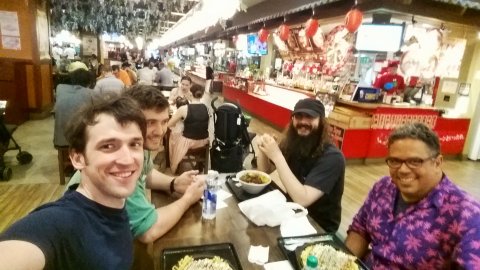 Members of SFIM and FMRIF at ISMRM Conference 2017 Hawaii