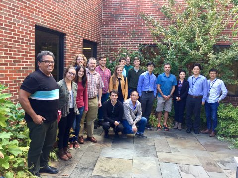 SFIM and FMRIF members in group photo summer 2017