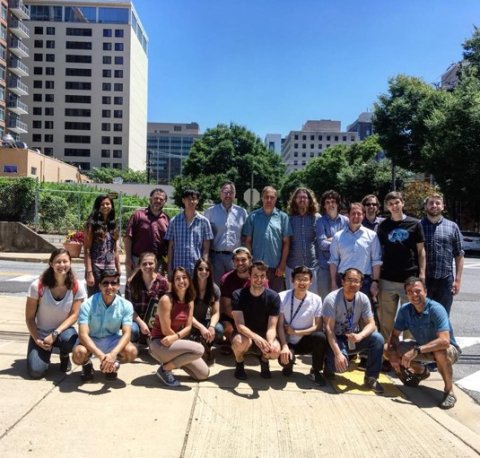SFIM Group Photo summer of 2018, shot in downtown Bethesda