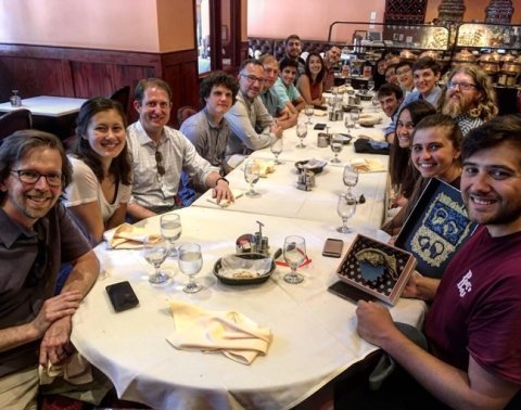 SFIM Group Photo summer of 2018, shot in Bethesda restaurant